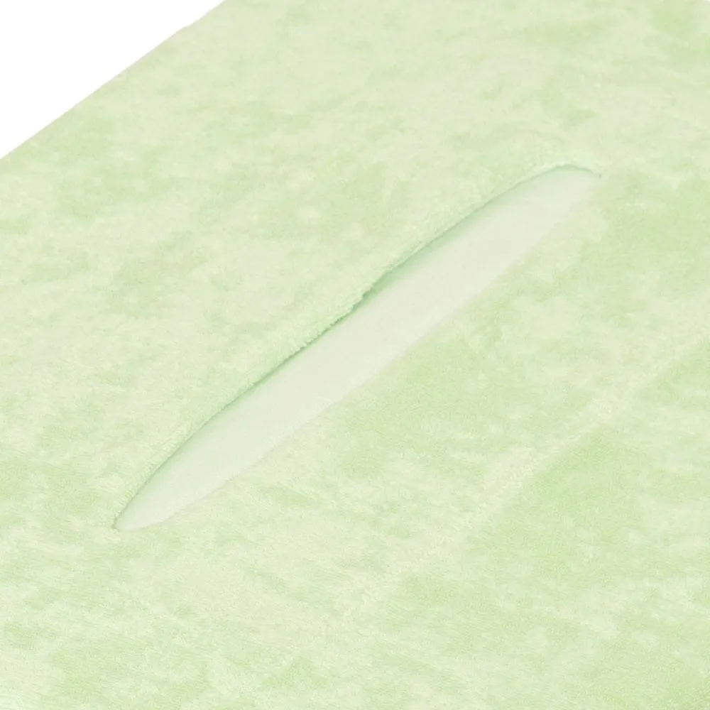 Hoeslaken Appelgroen uitsparing