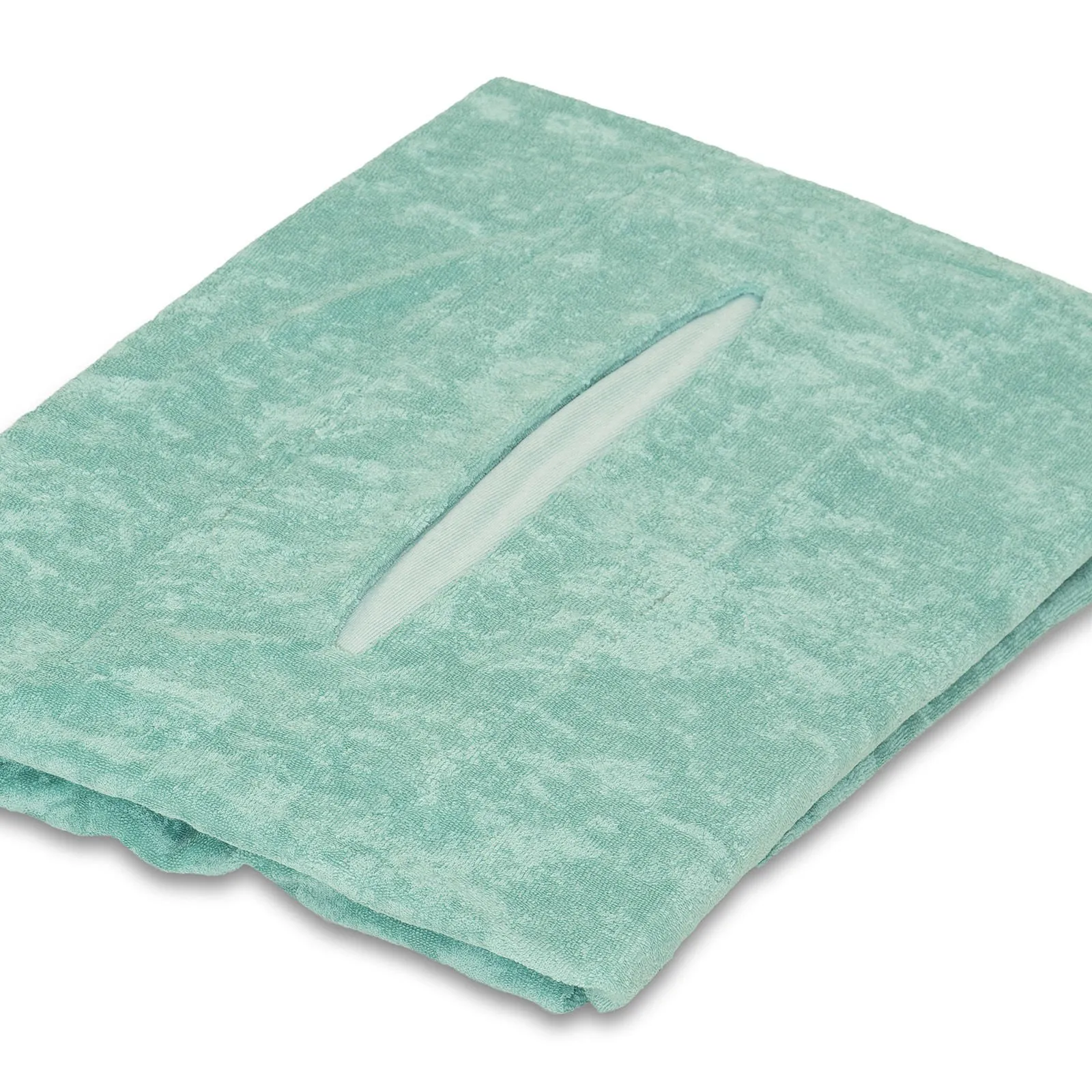 Hoeslaken Groen met uitsparing