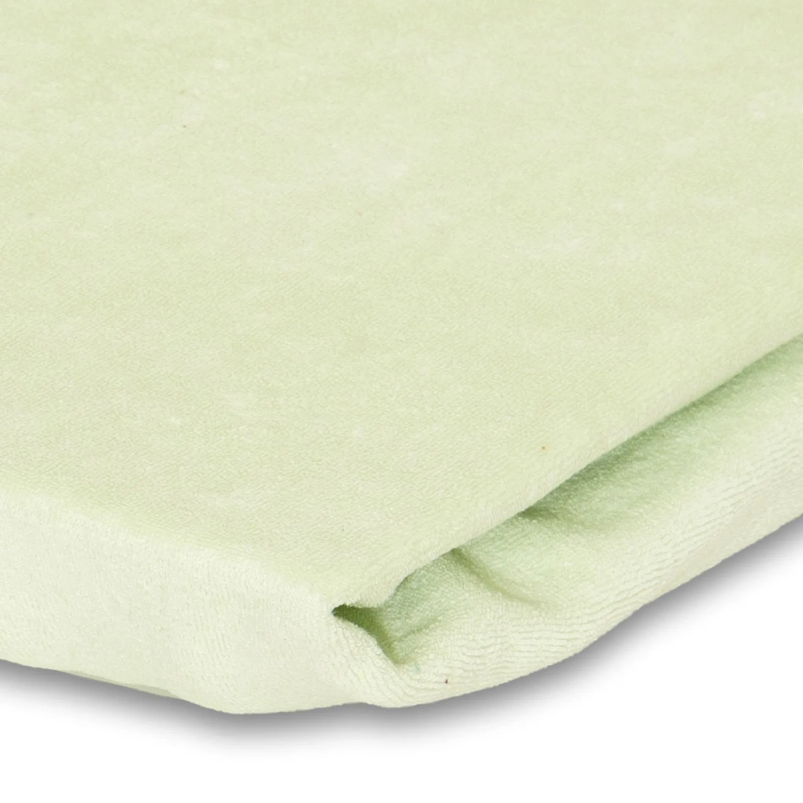 Hoeslaken massagetafel Appelgroen zonder uitsparing