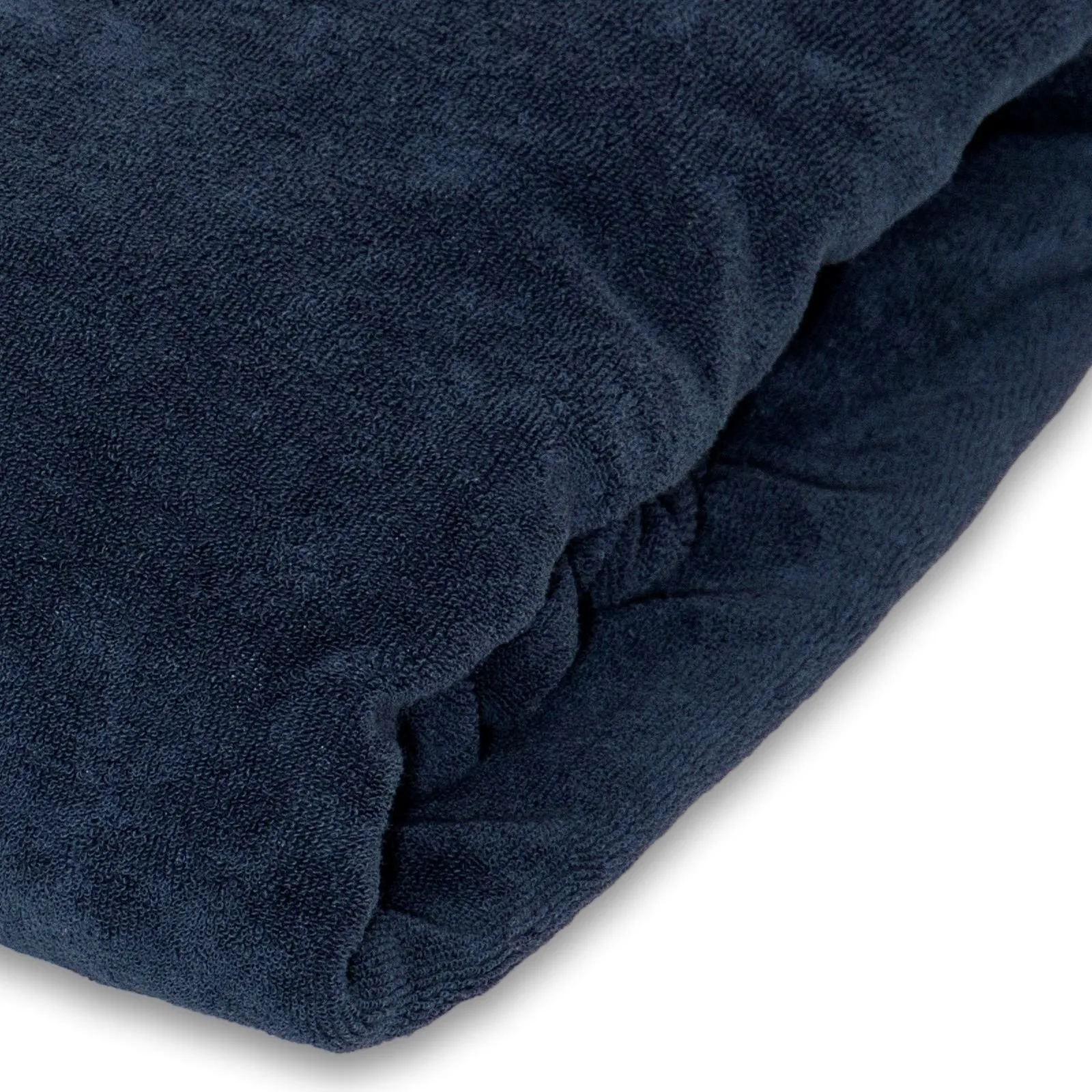 Hoeslaken massagetafel Donkerblauw zonder uitsparing