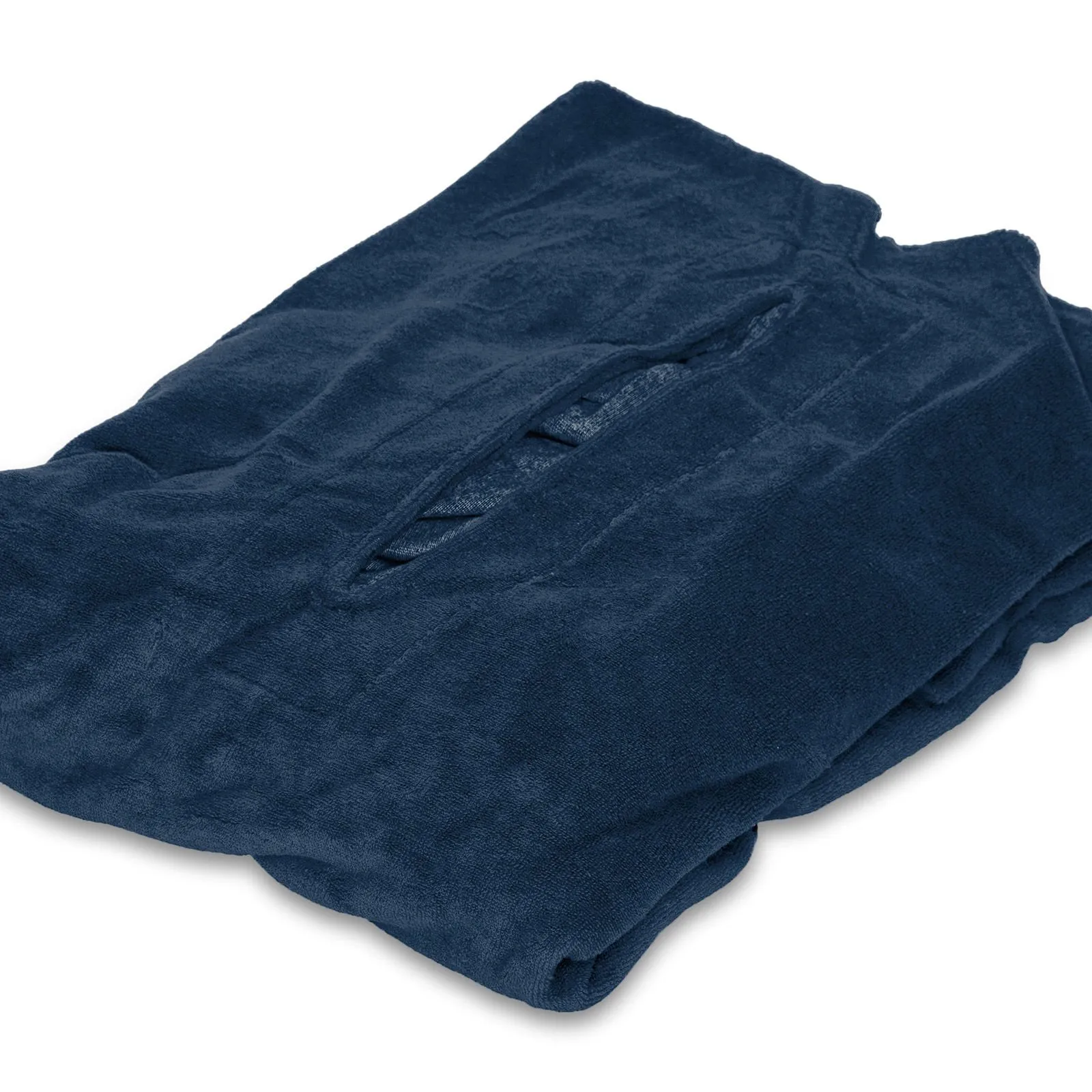 Knierol rond overtrek Donkerblauw