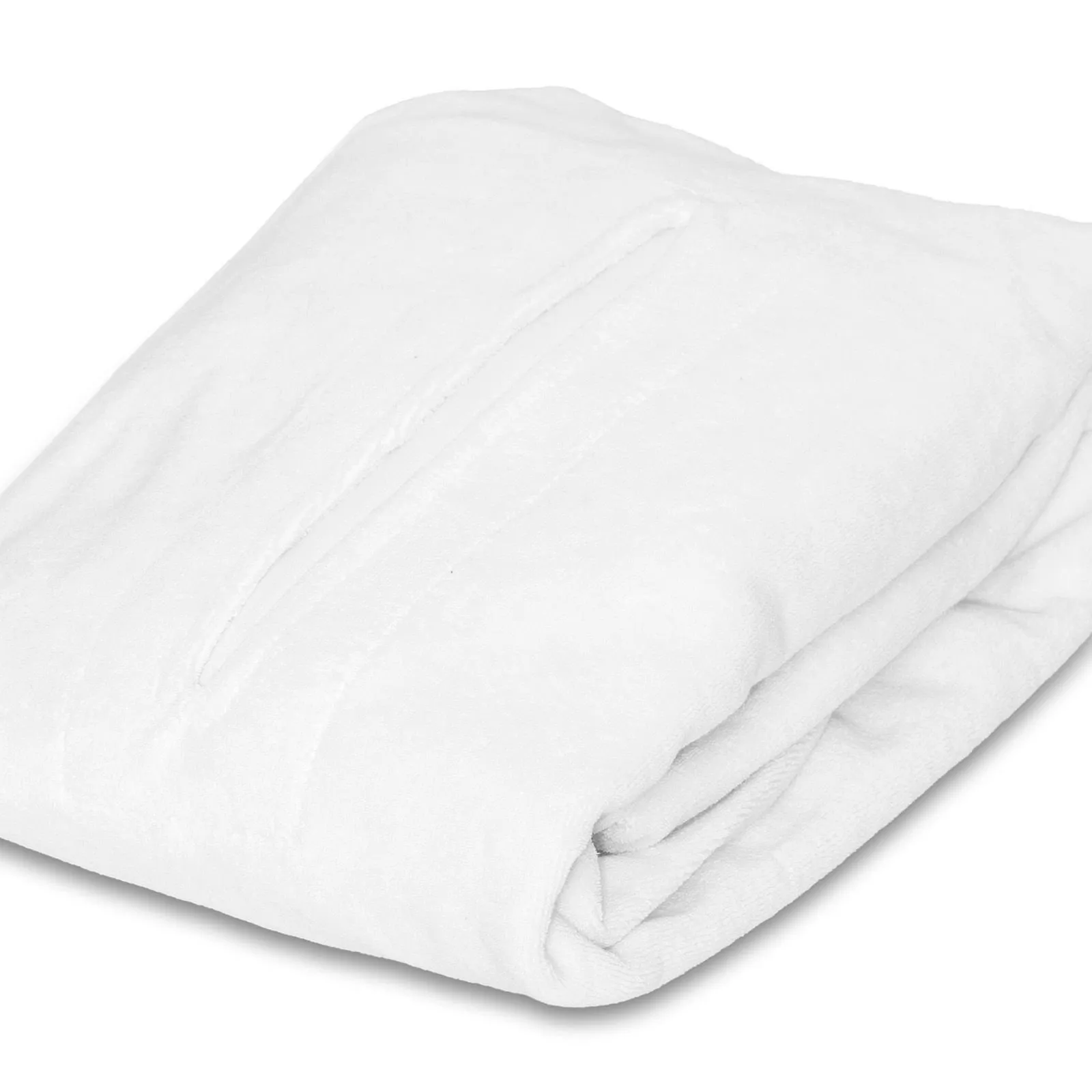 Knierol halfrond overtrek Wit