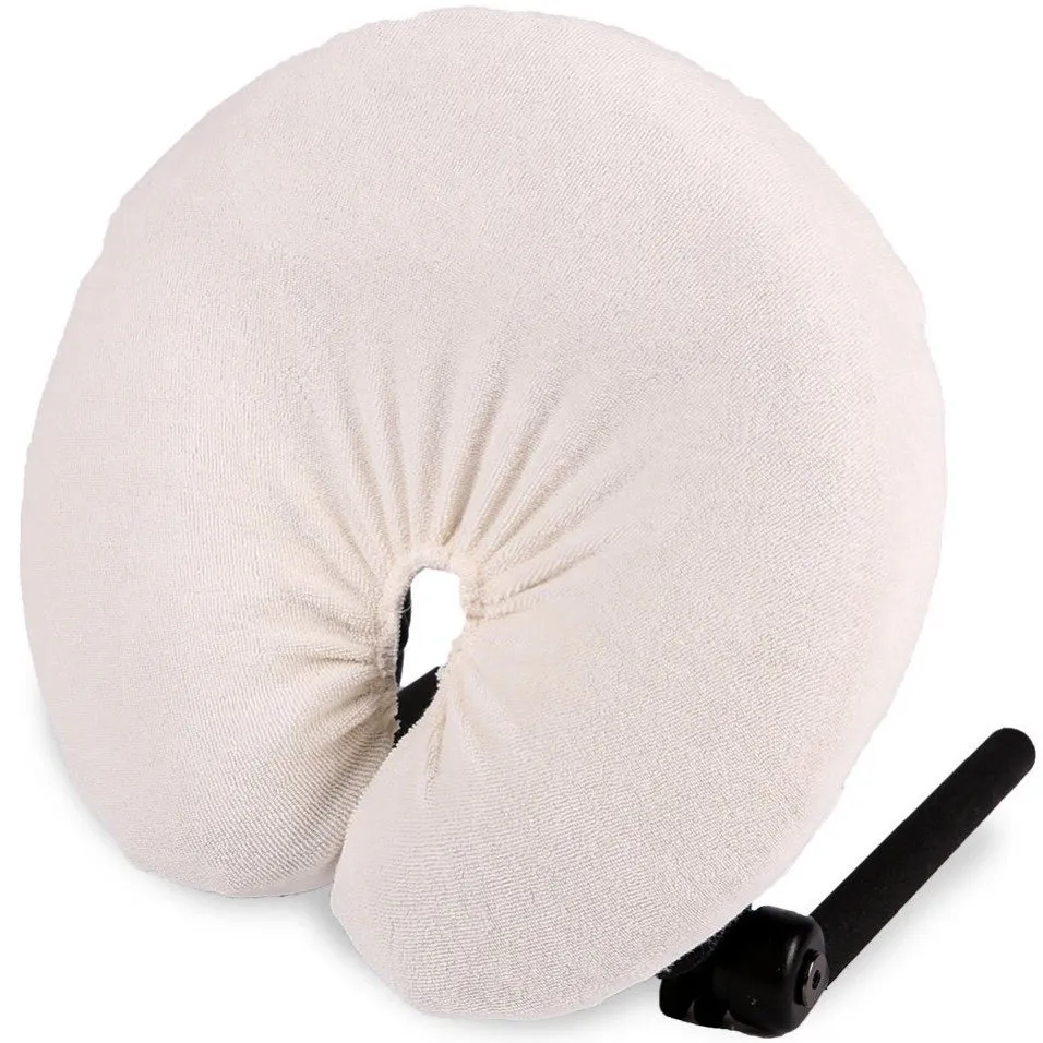 Knierol rond overtrek Beige