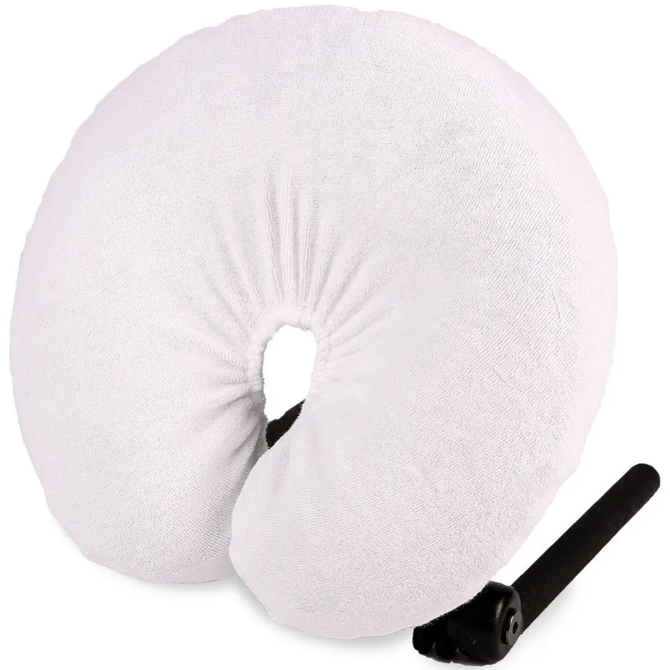 Knierol rond overtrek Wit