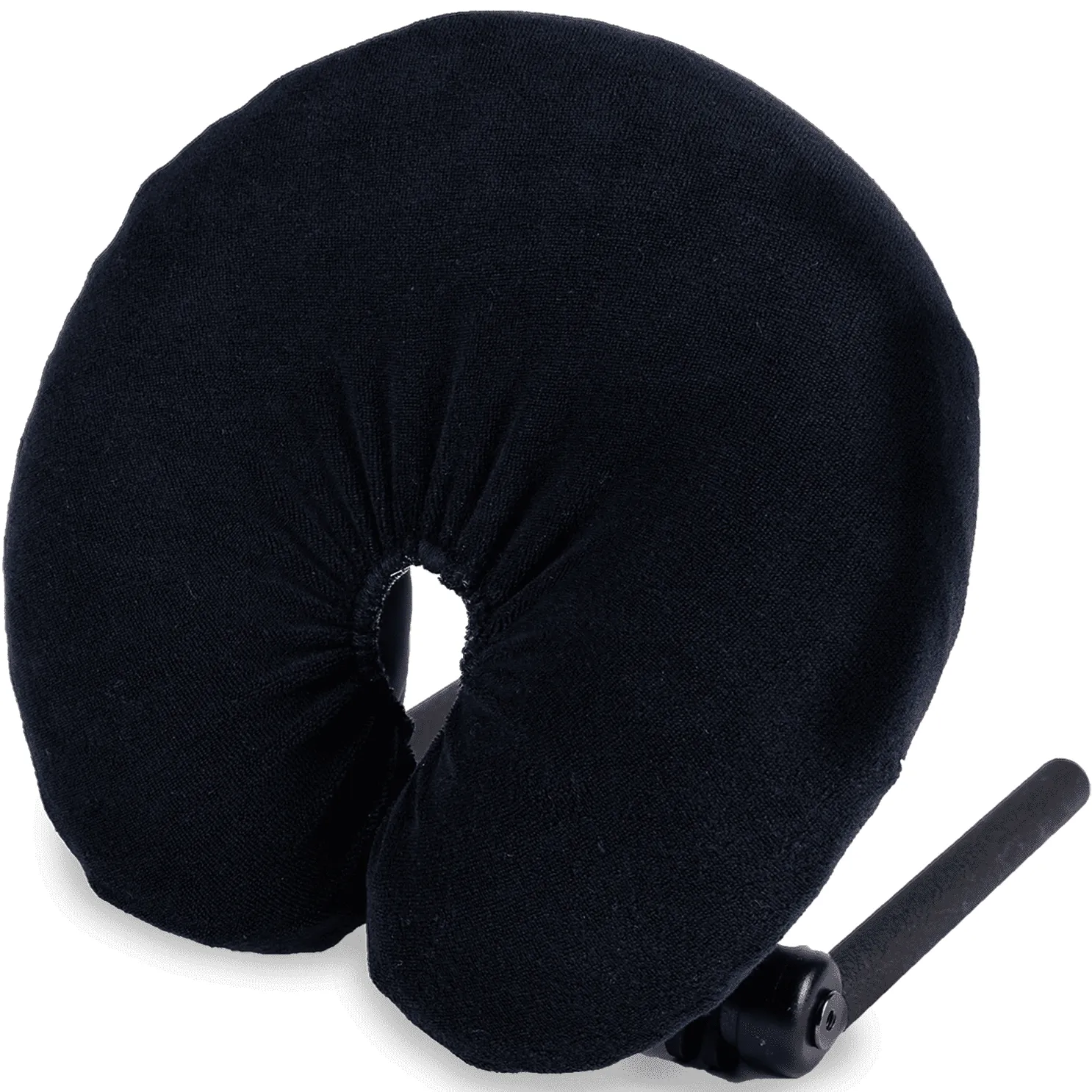 Knierol halfrond overtrek Zwart