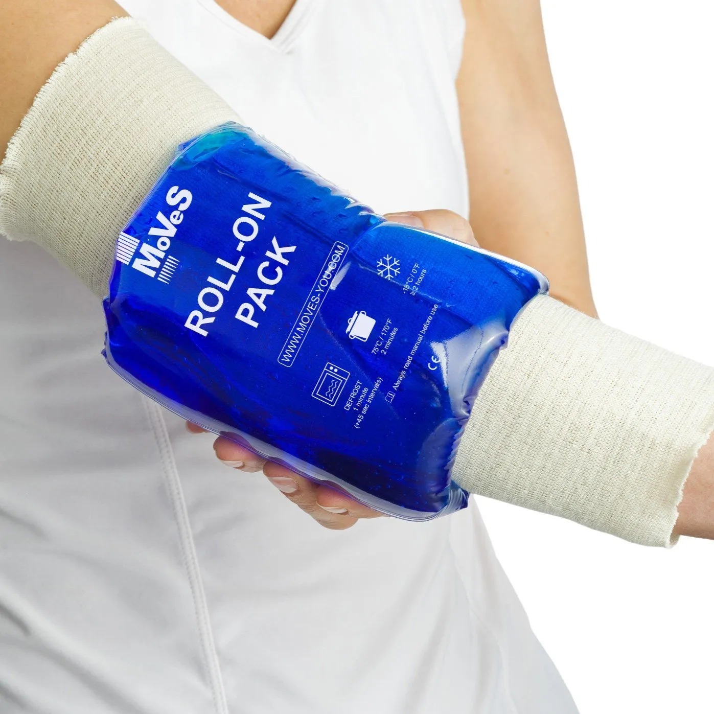 Hot cold pack Roll-on Moves Small