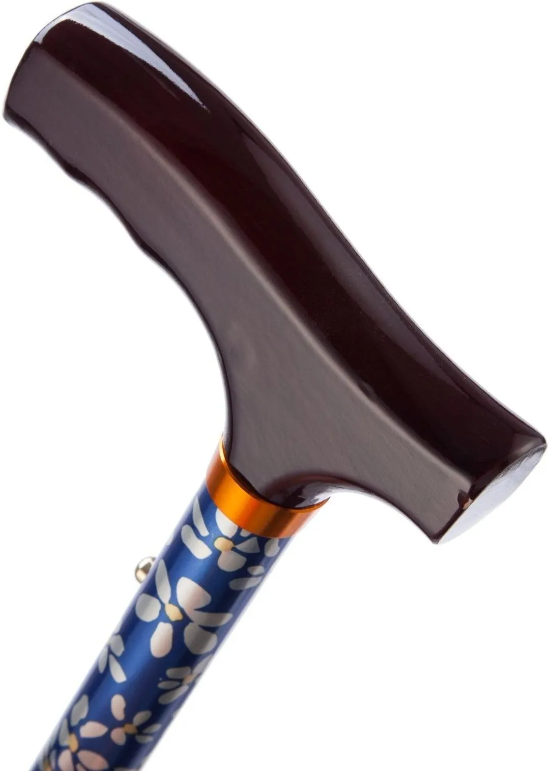 Inklapbare wandelstok Gebloemd