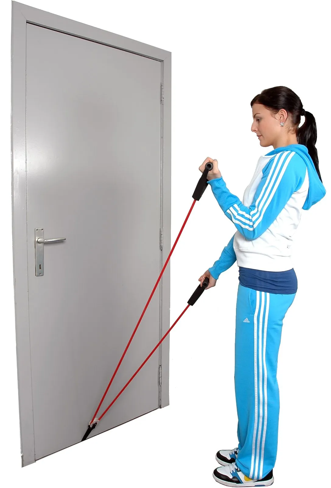 katrol oefeningen schouder