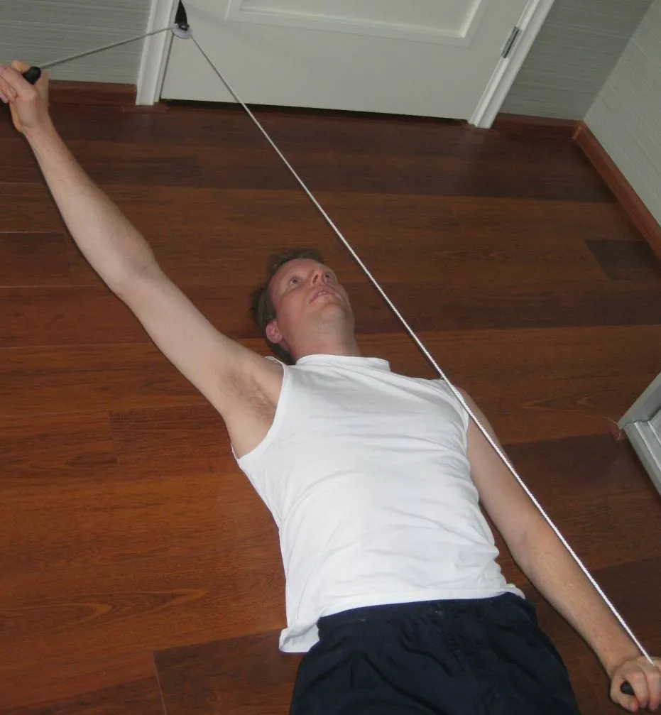 katrol schouder oefeningen