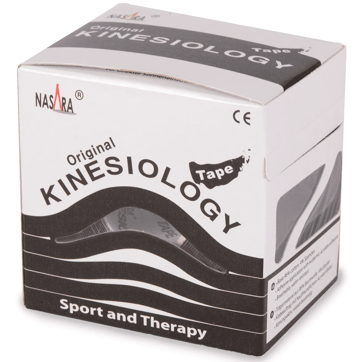 Kinesiotape Nasara Zwart