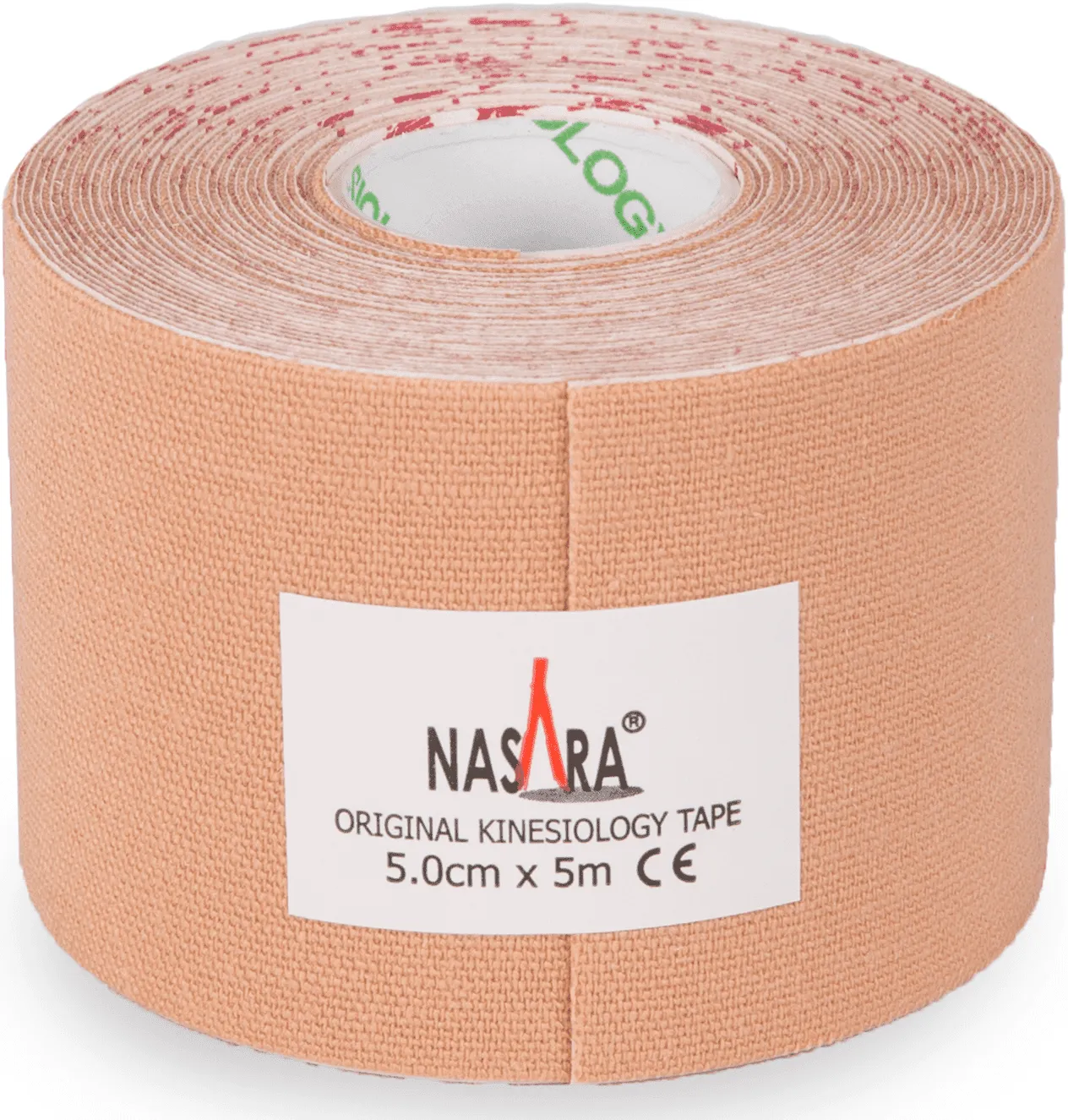 Kinesiotape Nasara Beige 6 stuks