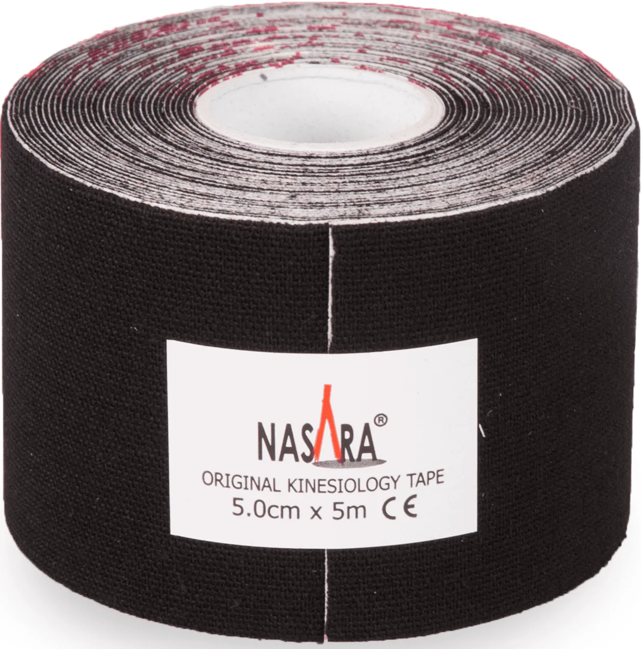 Kinesiotape Nasara Zwart 6 stuks