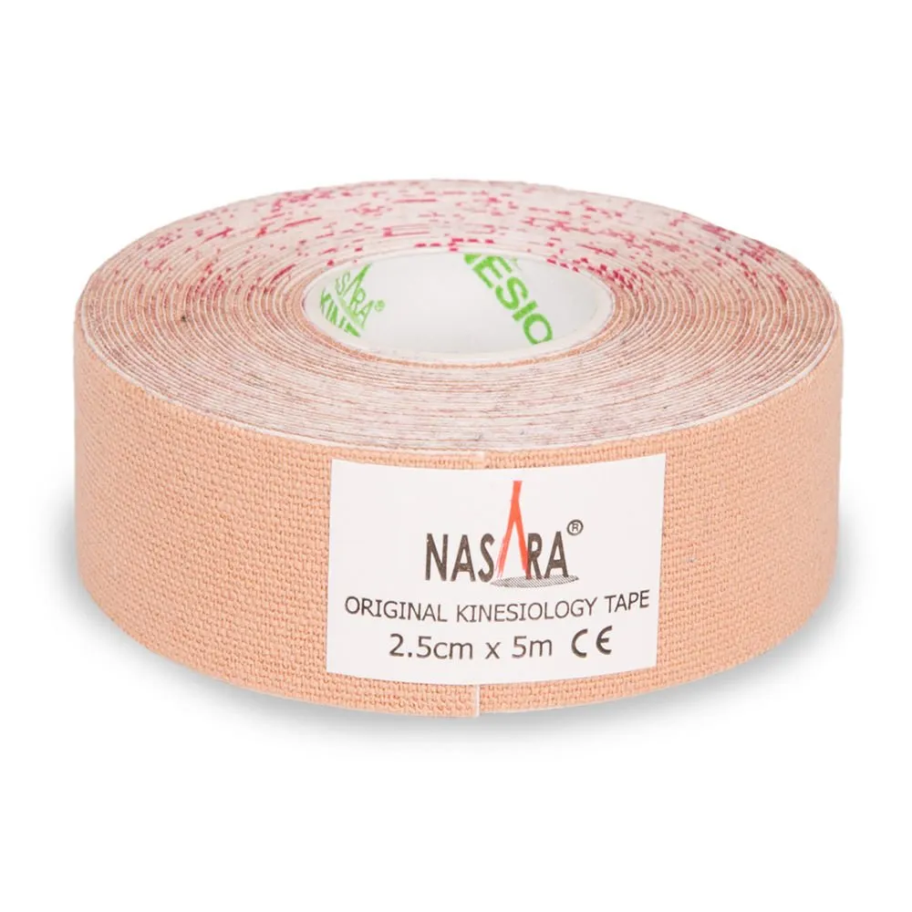 Nasara kinesiotape Blauw 2,5 cm