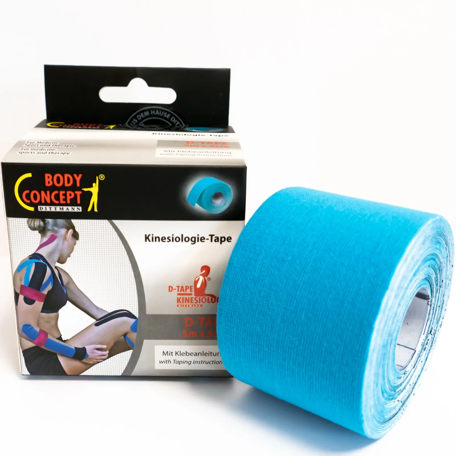 Kinesiologie tape Blauw