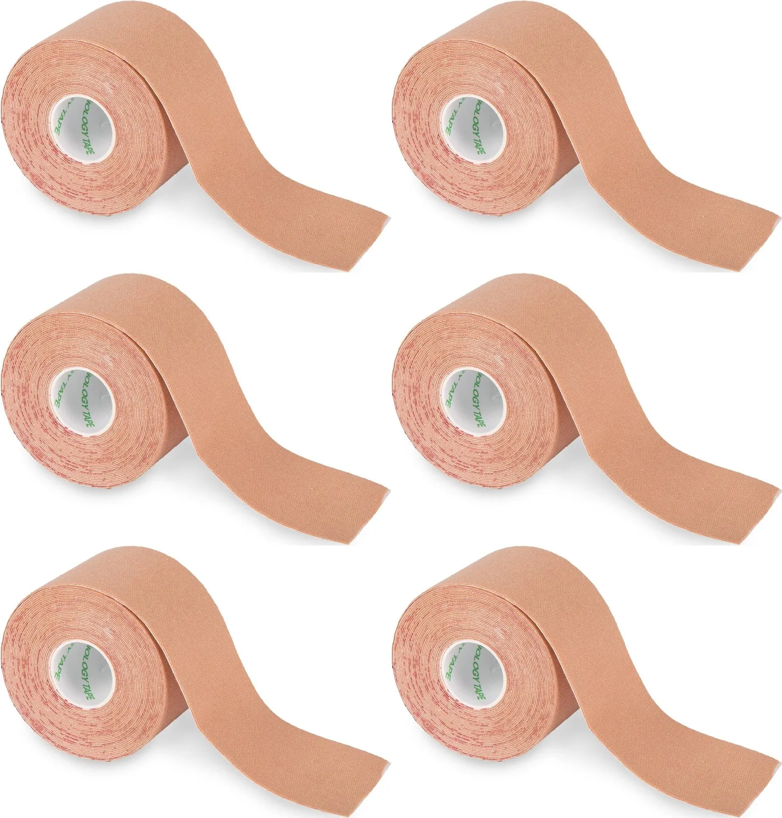 Kinesiotape Nasara Beige 6 stuks