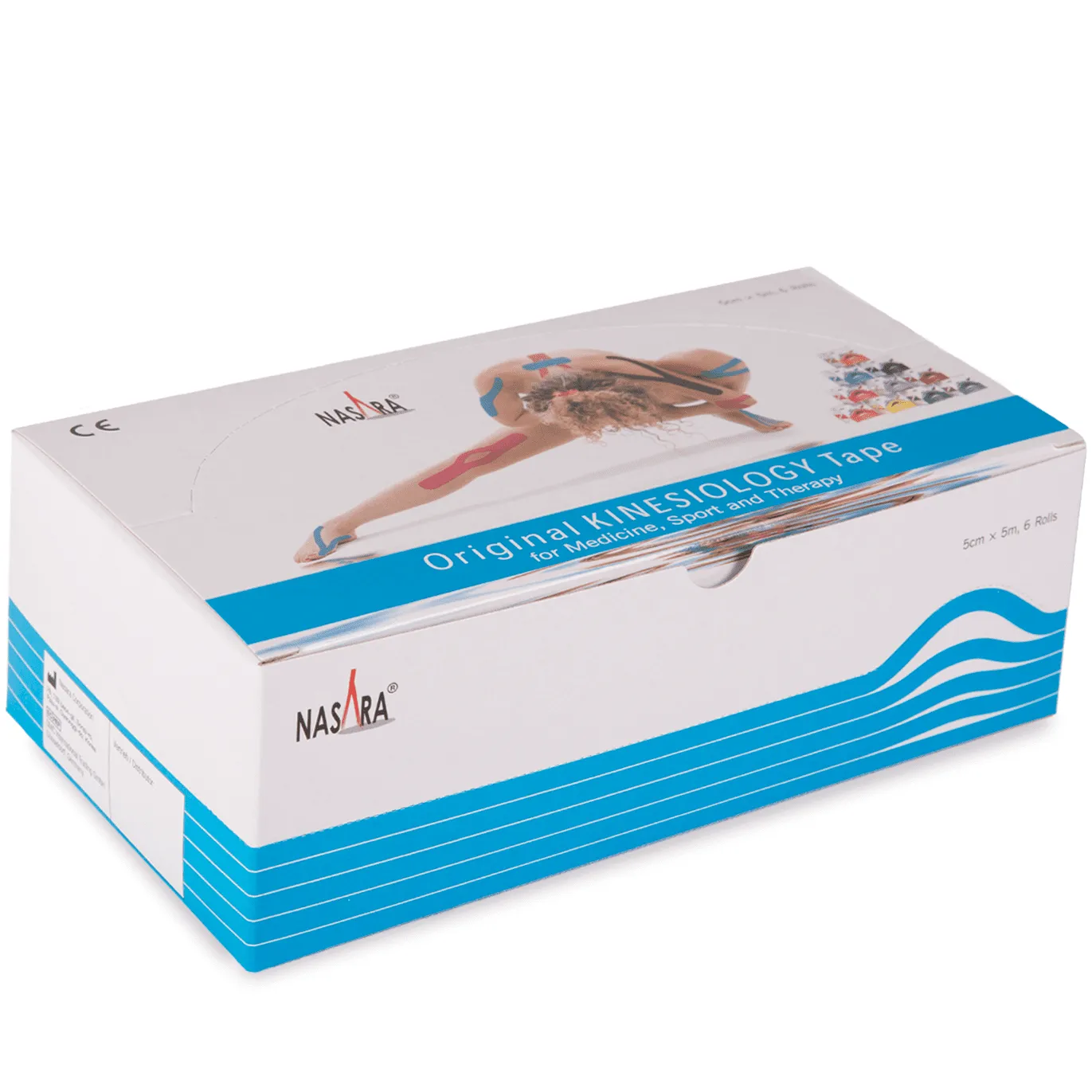 Kinesiotape Nasara Blauw