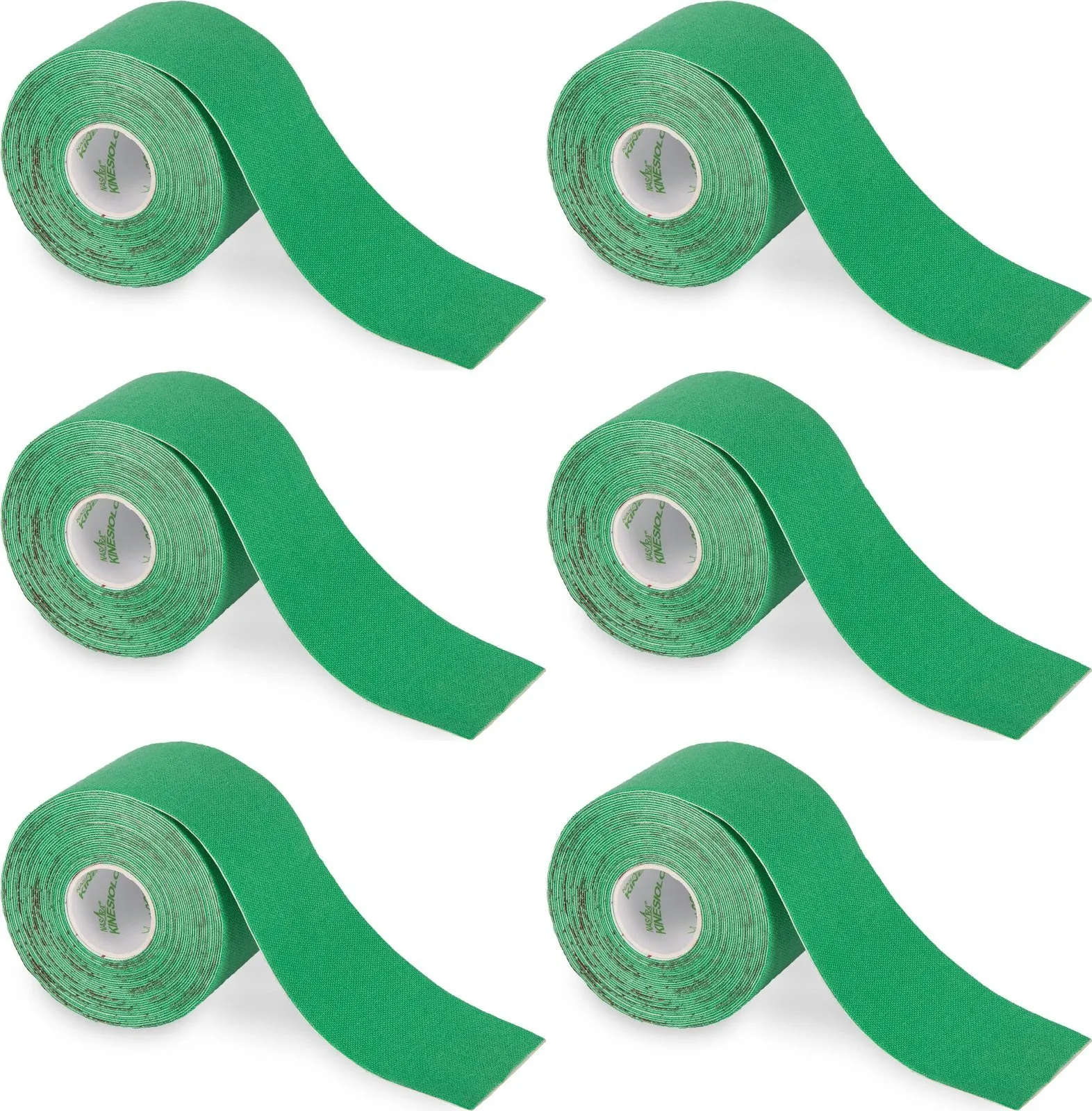 Kinesiotape Nasara Groen 6 stuks