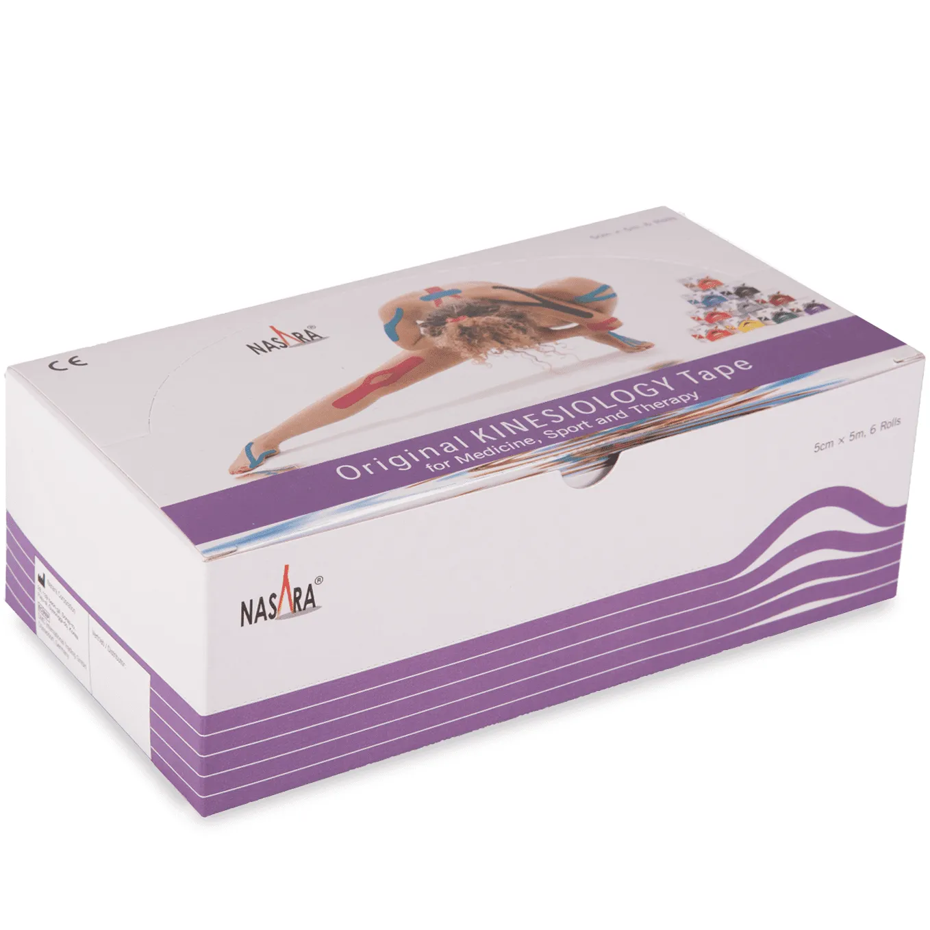 Kinesiotape Nasara Paars