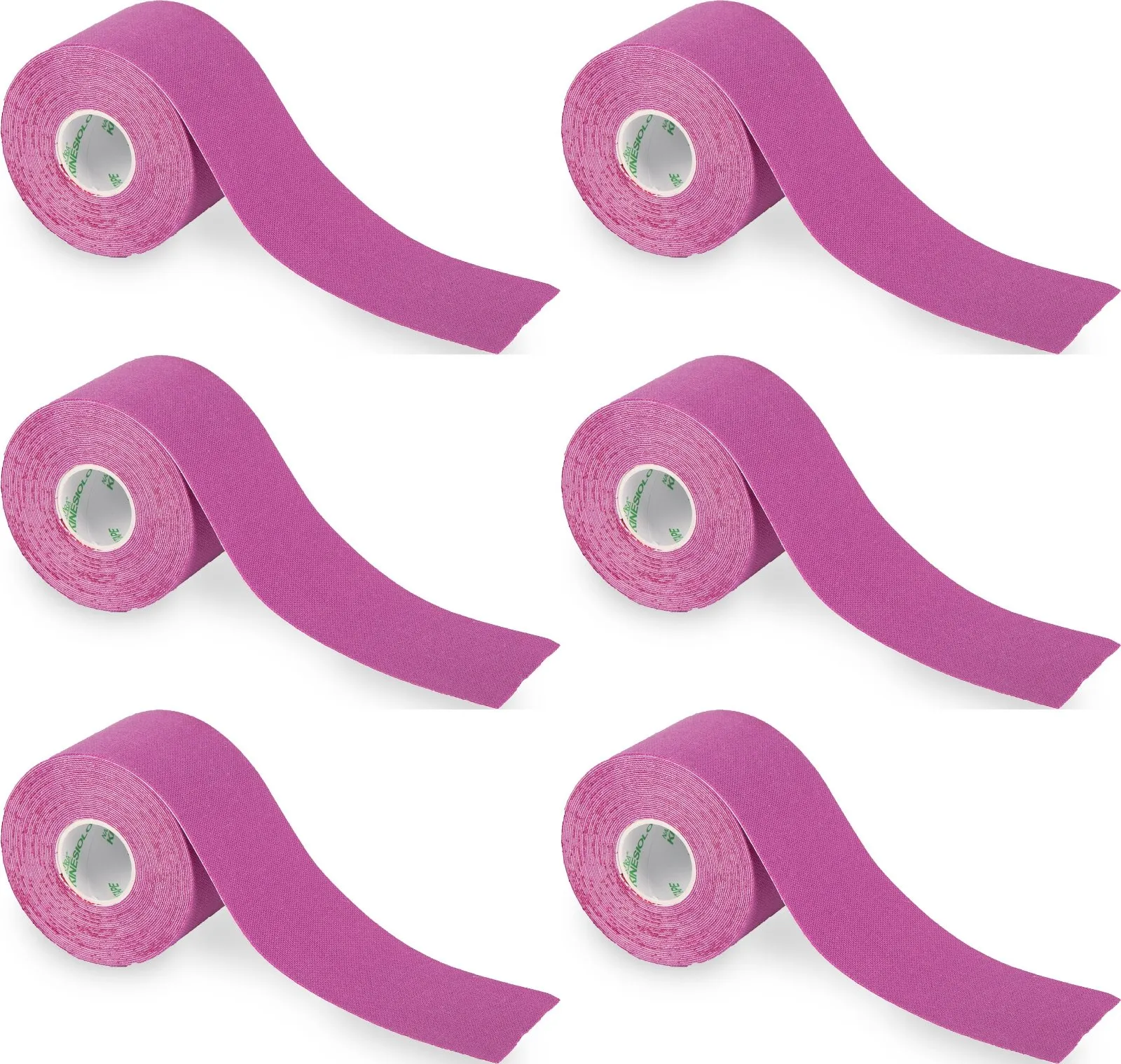 Kinesiotape Nasara Paars 6 stuks