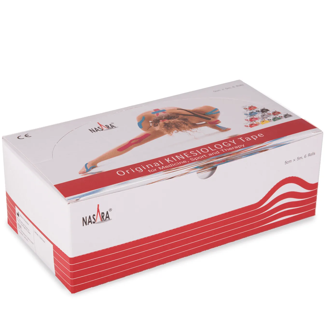 Kinesiotape Nasara Rood