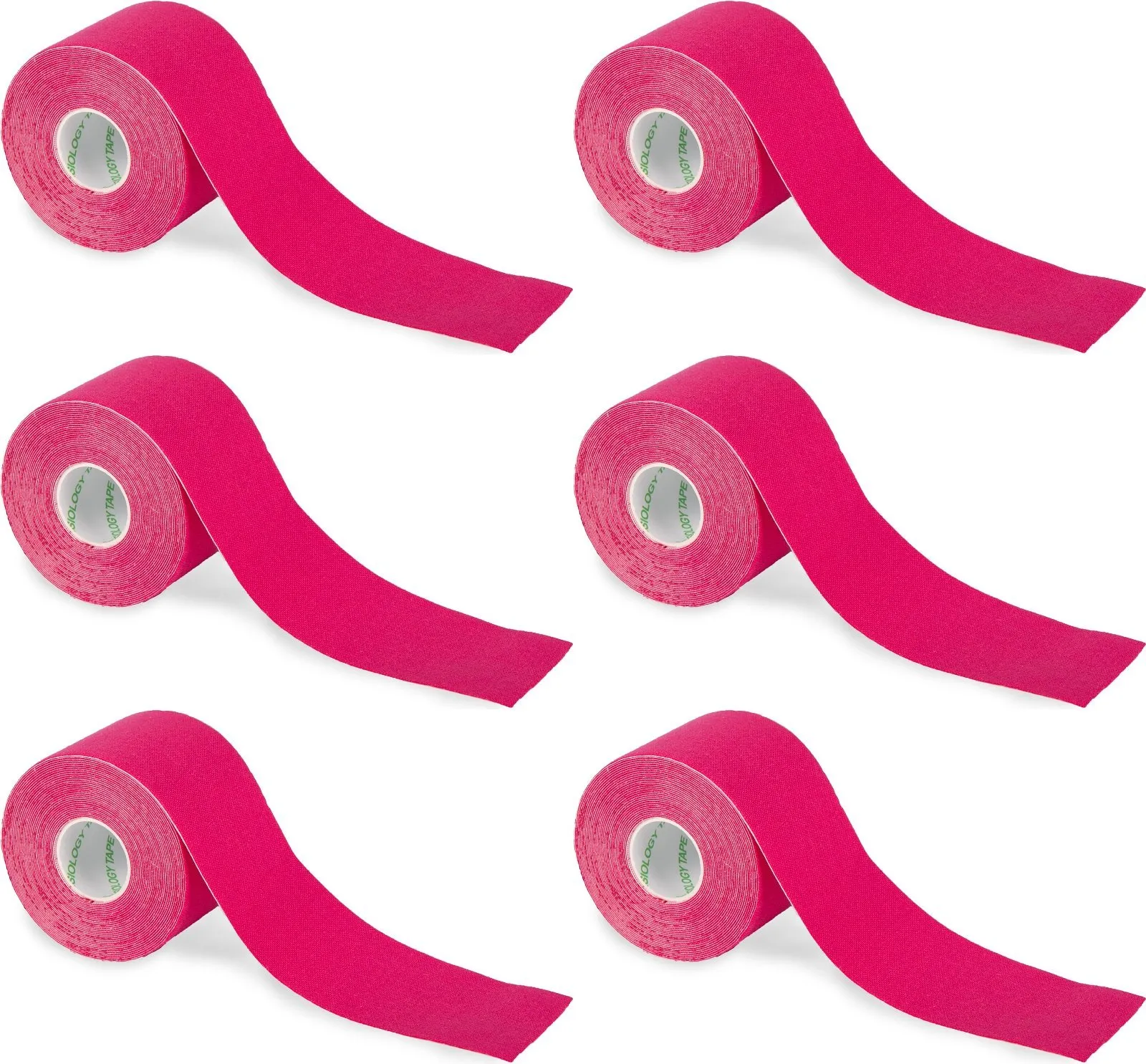 Kinesiotape Nasara Roze 6 stuks