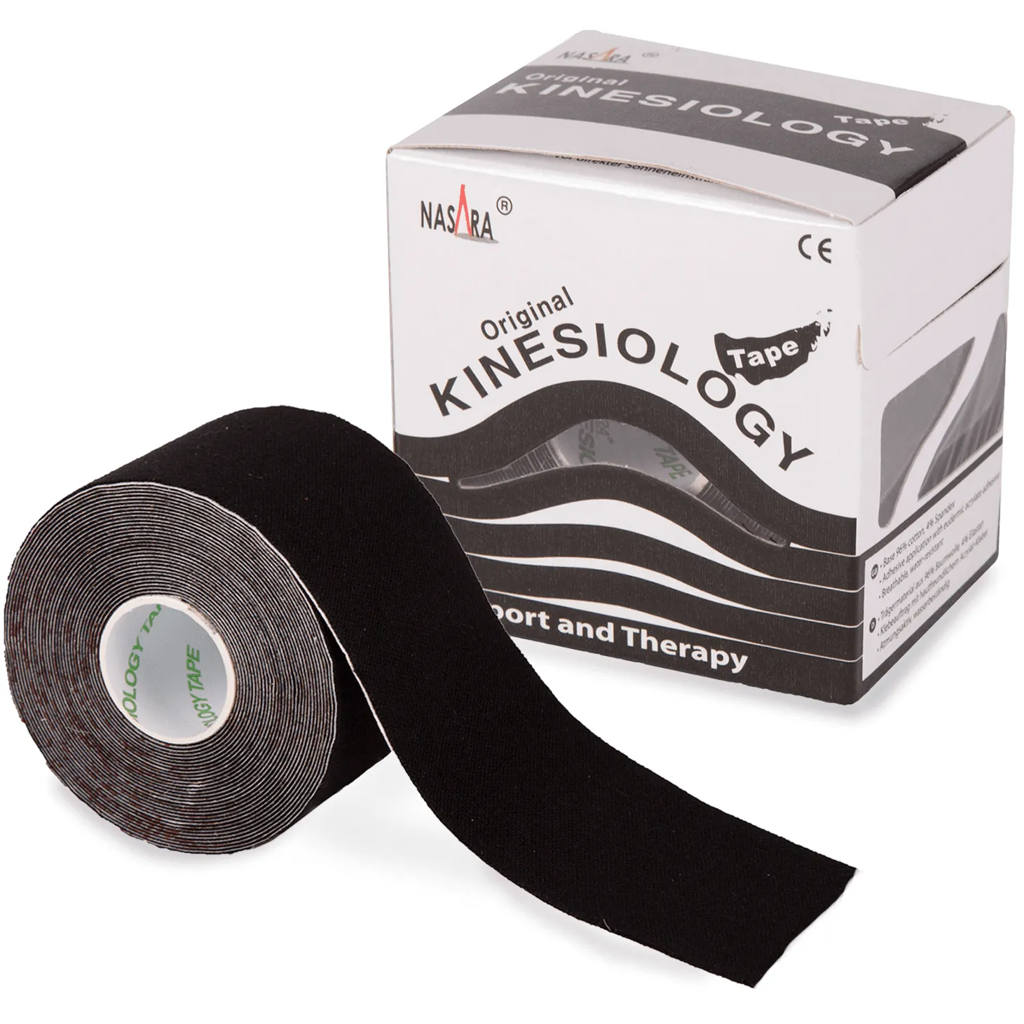 Kinesiotape Nasara Zwart