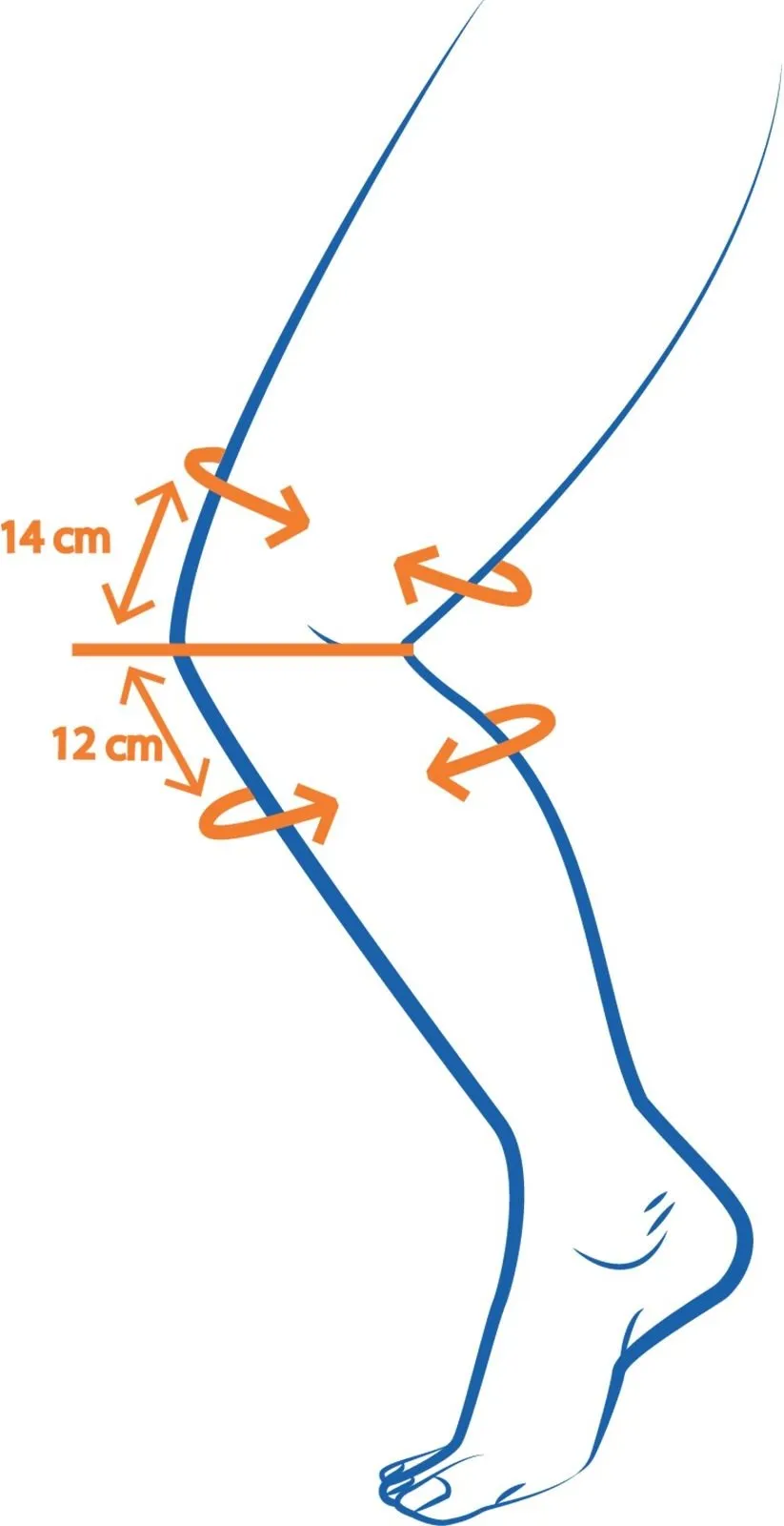 kniebrace maat bepalen
