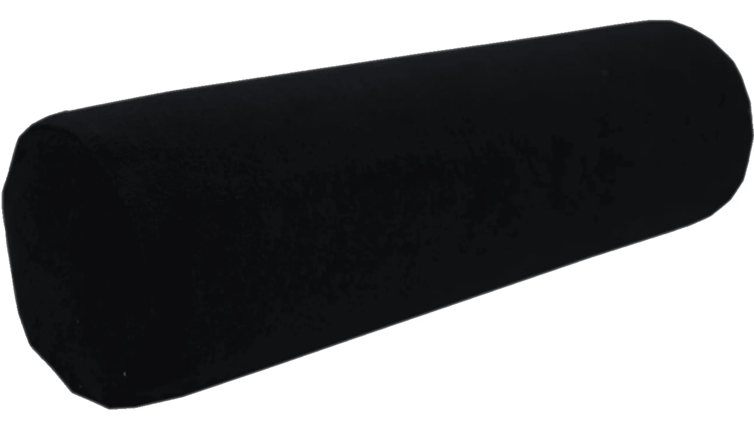 Knierol rond overtrek Zwart