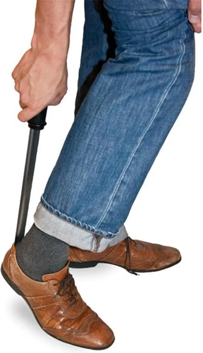 lange stalen schoenlepel