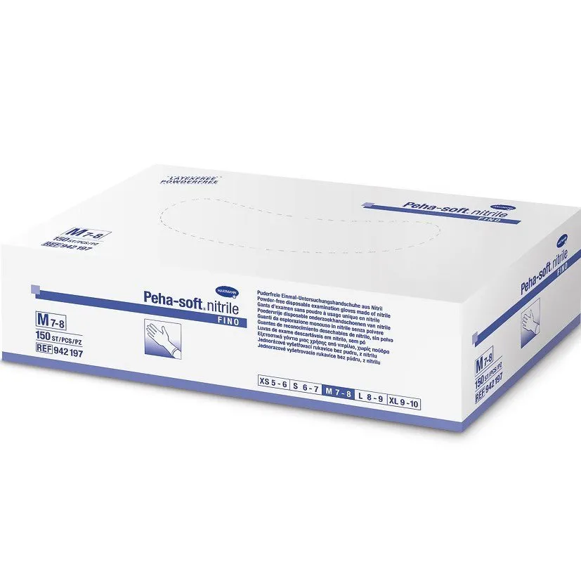 Latexvrije handschoenen Peha Soft Nitrile Fino 150 st Large