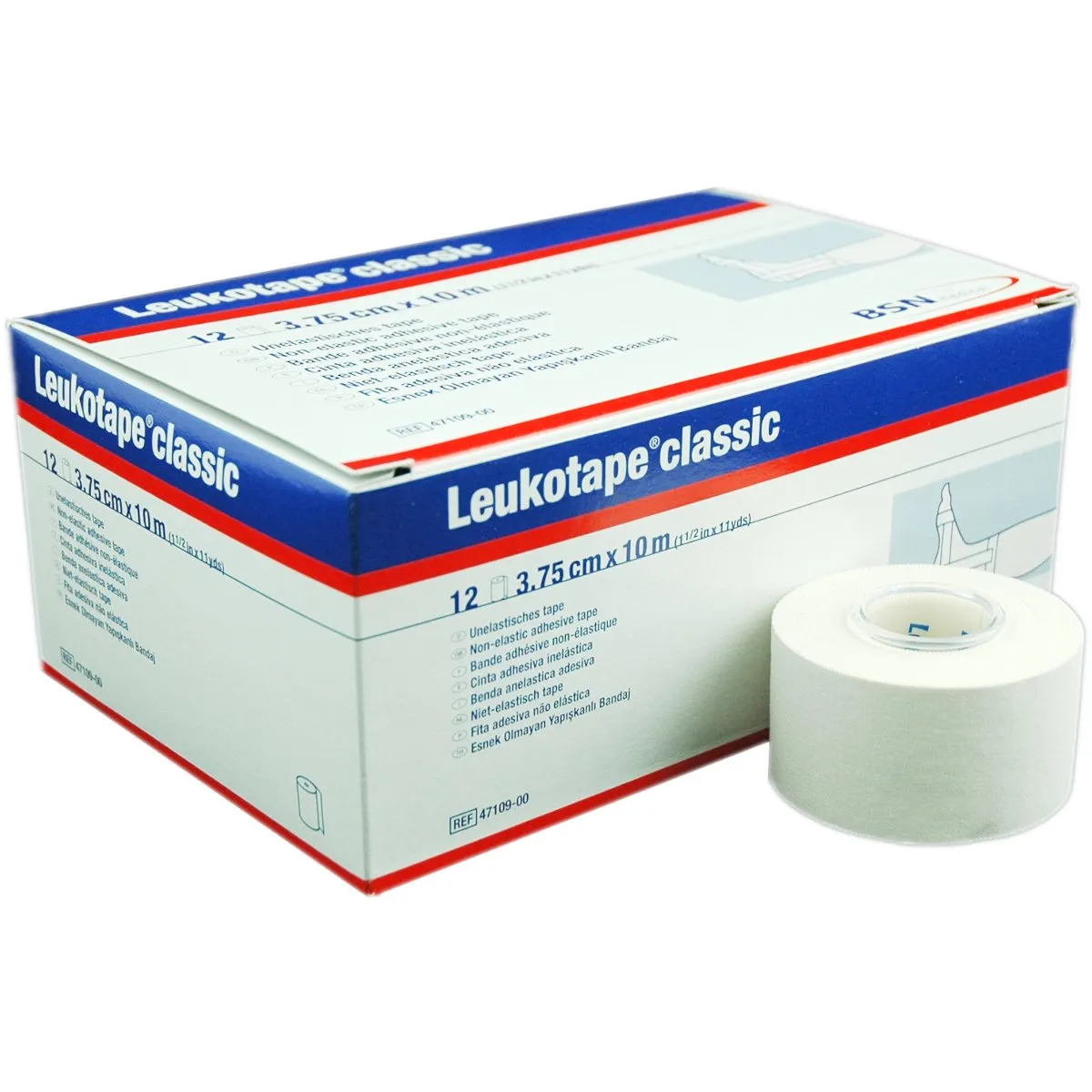 Leukotape Classic 3,75 cm 12 stuks