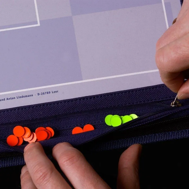 Coachmap voetbal kunststof Blauw BFP