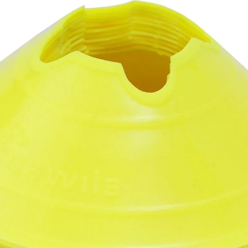 Trainingshoedjes Medium 10 st Neon Geel Ø 20 cm Cawila