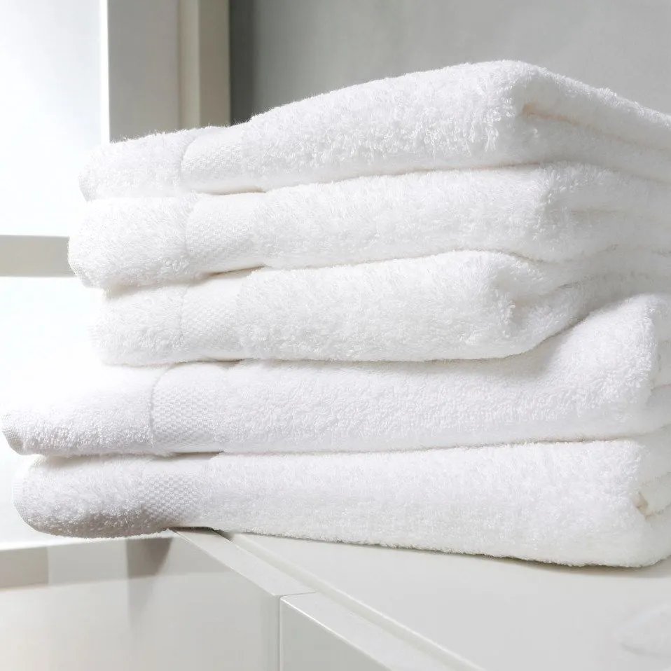 Massage handdoek XXL 100 x 200 cm Wit