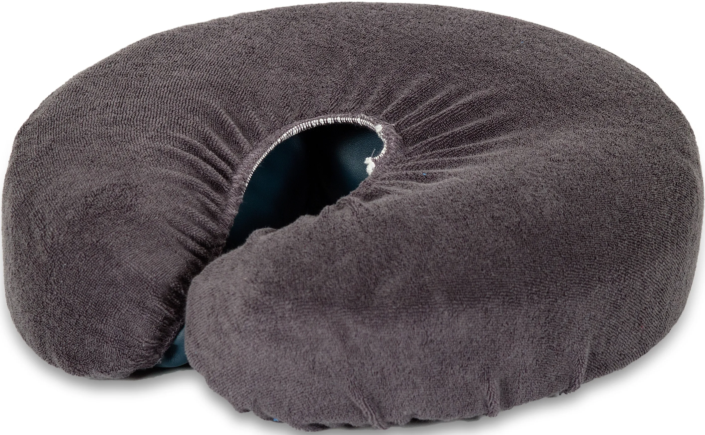 massage hoofdsteun grijs