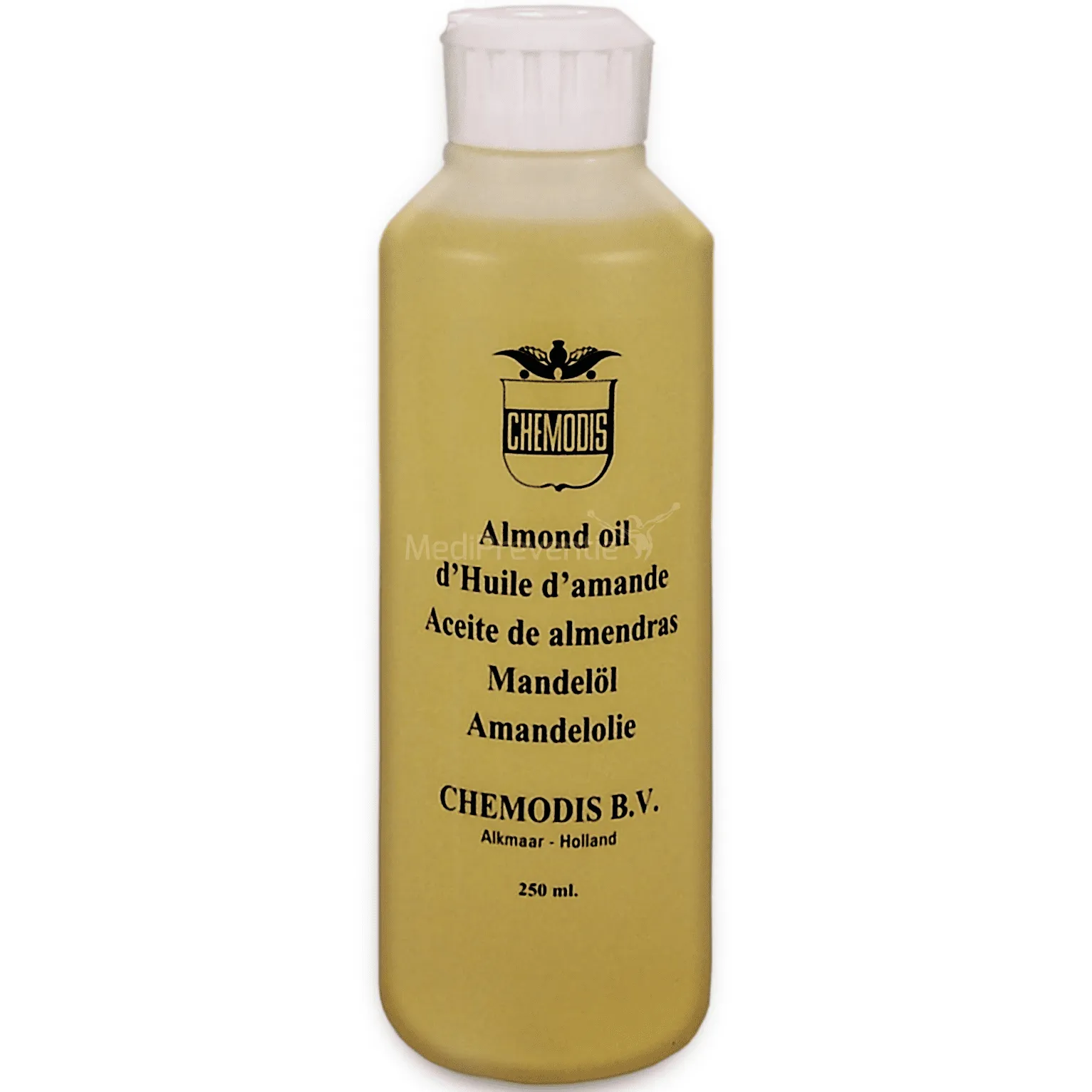 Massage olie Amandel 250 ml Chemodis
