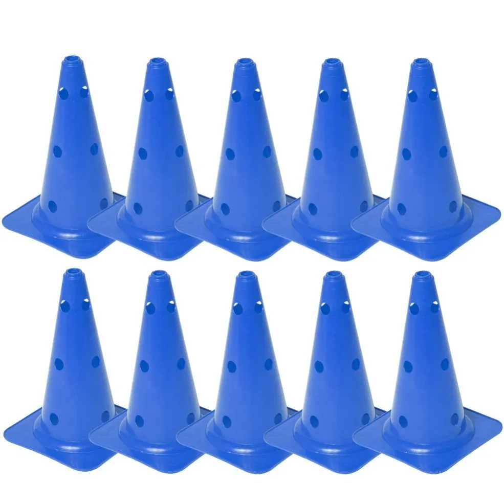 Multifunctionele pion 40 cm 10 stuks Blauw Cawila