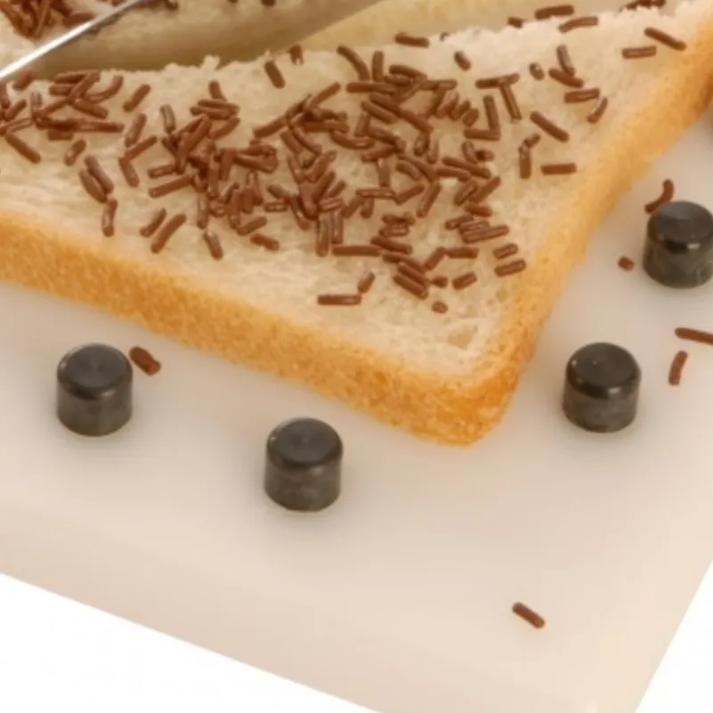 noppen bord in gebruik