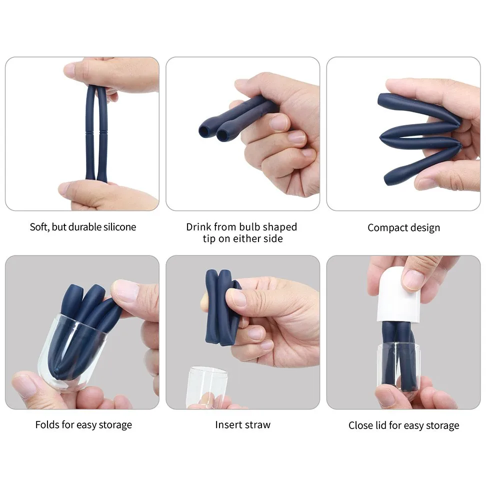 Opvouwbaar rietje Travel straw