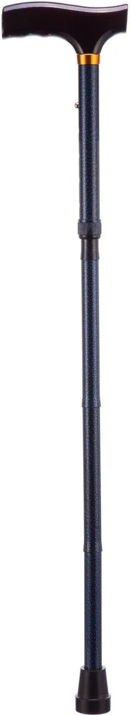 Inklapbare wandelstok Lang Blue Ice