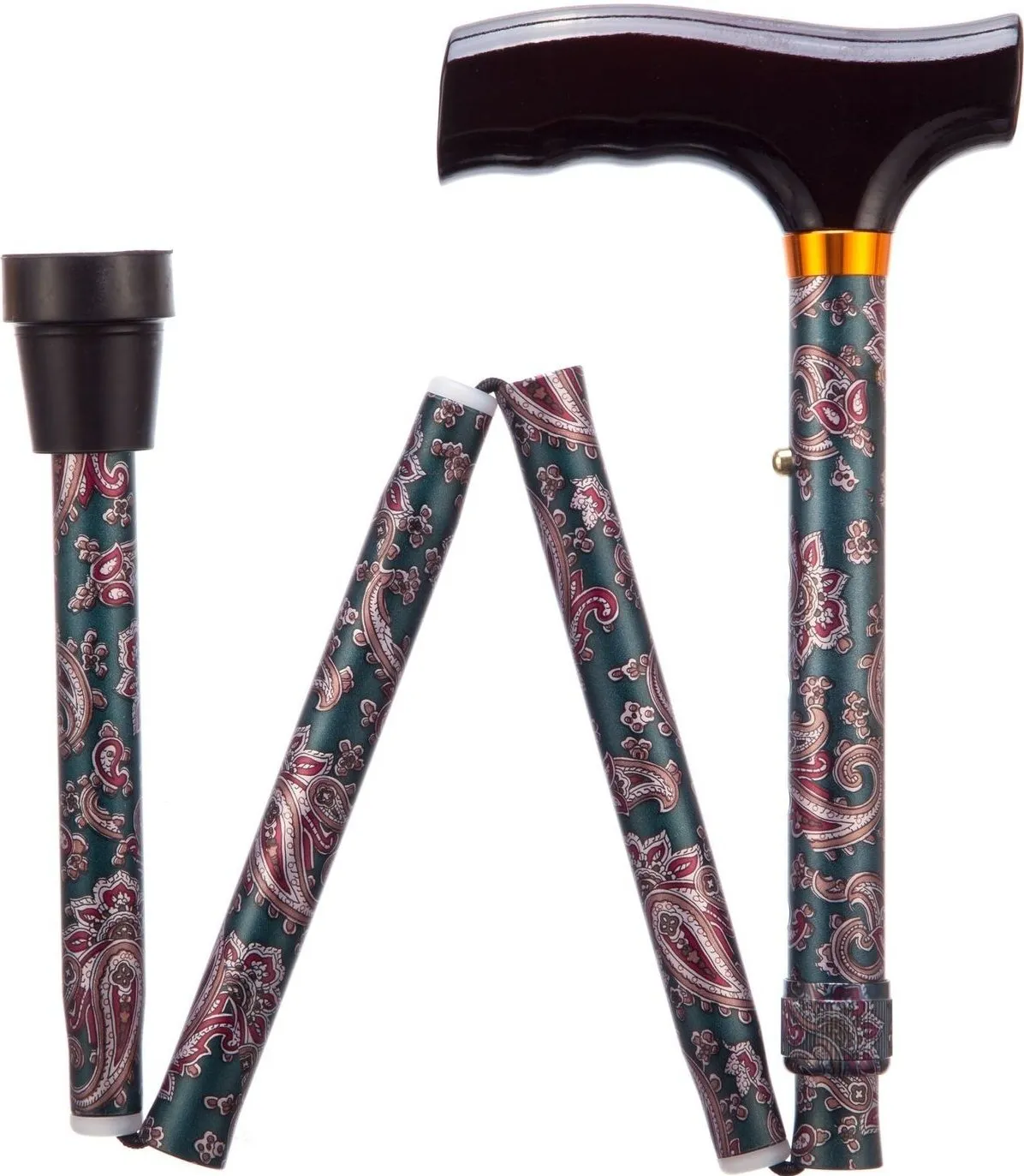 Opvouwbare wandelstok Paisley Kort