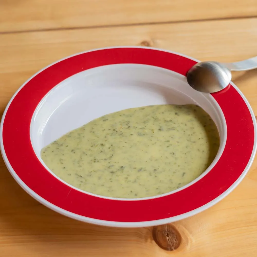 Aangepast bord Ornamin Rood-Wit Klein