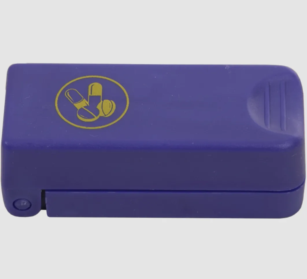 pillen splijter blauw