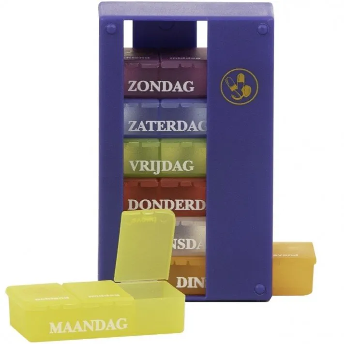 Pillendoos 7 dagen 3-vaks