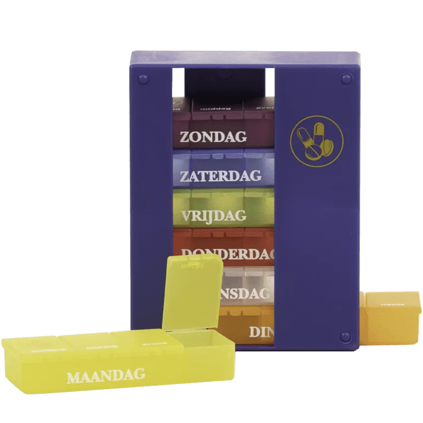 Pillendoos 7 dagen 4-vaks