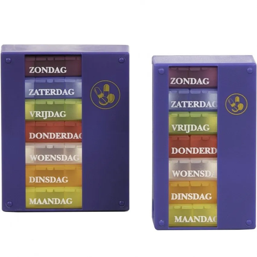 Pillendoos 7 dagen 4-vaks