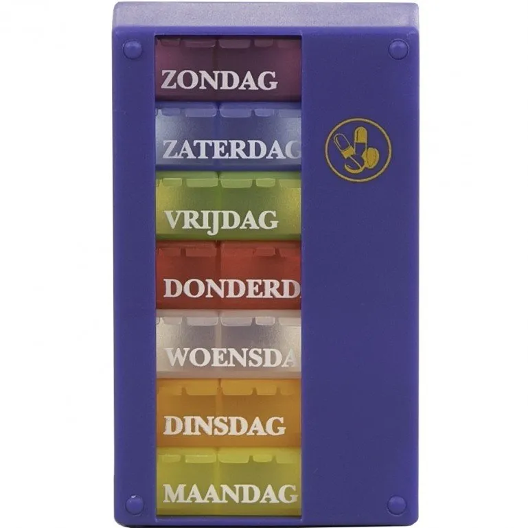 Pillendoos 7 dagen 3-vaks