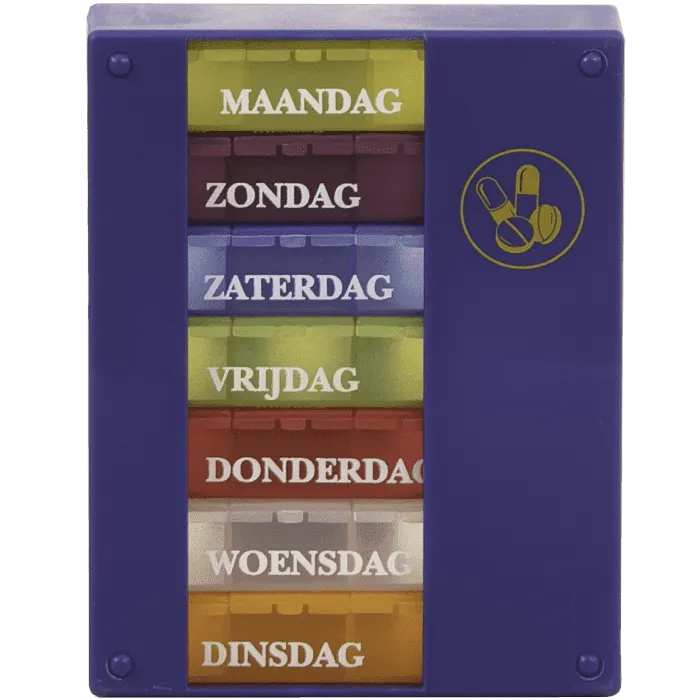 Pillendoos 7 dagen 4-vaks