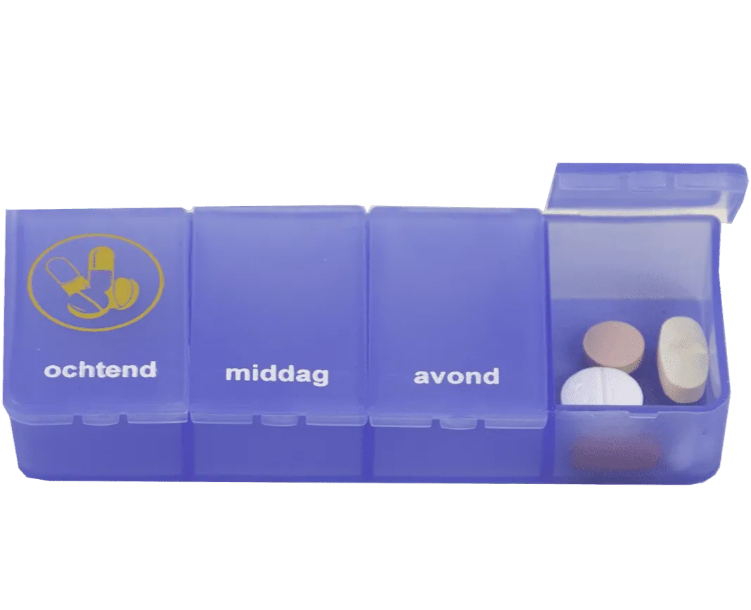 Pillendoos 7 dagen 4-vaks