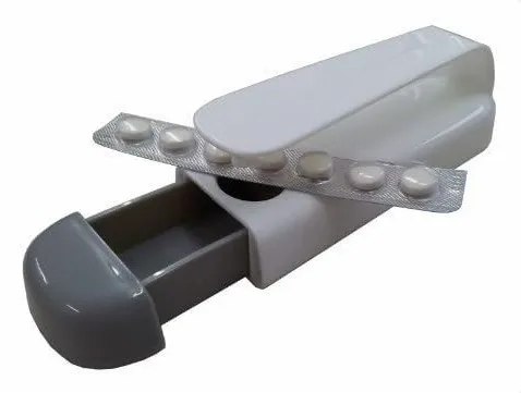 pillenverwijderaar in gebruik